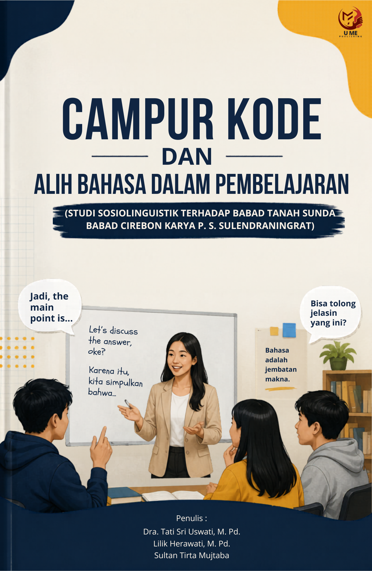 Cover Depan Campur Kode Dan Alih Bahasa