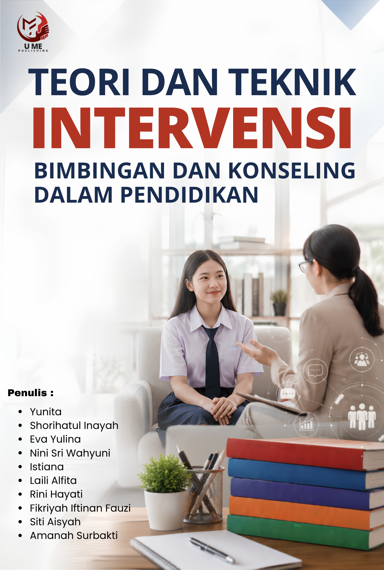 Cover Depan Teori dan Teknik Intervensi Bimbingan dan Konseling Dalam Pendidikan
